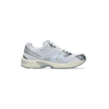 Pantofi sport cu insertii de material sintetic Gel 1130 - Alb/Albastru pal/Argintiu