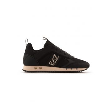 Pantofi sport dama  Black& White Cordura - Piele intoarsa - Negru -