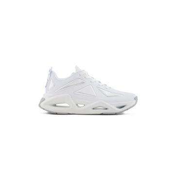 Pantofi sport dama  INFINITY MIRROR - Piele ecologica - Alb - Alb