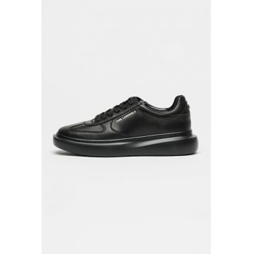 Pantofi sport de piele cu amortizare Kore - Negru