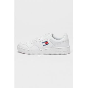 Pantofi sport de piele Essential Retro - Rosu/Alb/Bleumarin