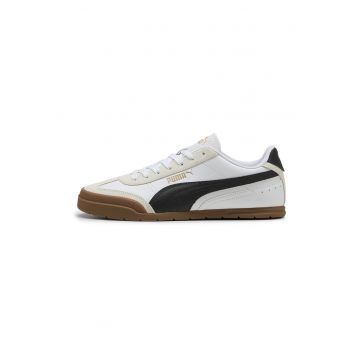 Pantofi sport de piele Super Turino - Negru/Alb optic
