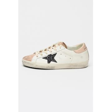 Pantofi sport low-cut Super-Star Classic - Alb fildes/Roz prafuit
