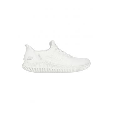 Pantofi sport slip-ins Bobs Geo Lite - Alb optic
