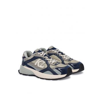 Tenisi barbati  multicolor - piele naturala