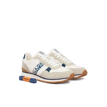 Tenisi barbati -  piele naturala - multicolor