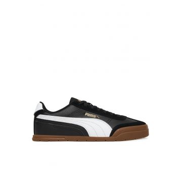 Tenisi barbati -  piele naturala - negru -