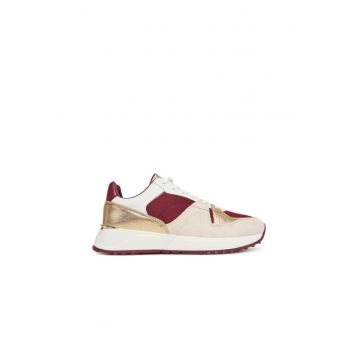 Tenisi dama  Mulberry Mlt 587 - 43T5JMFS6S - bej/visiniu
