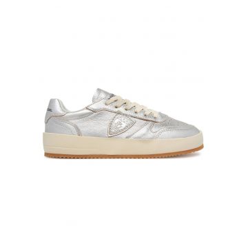 Tenisi dama Philippe VNLD M002 - piele naturala - argintiu