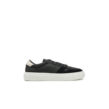 Tenisi dama -  piele naturala - negru -