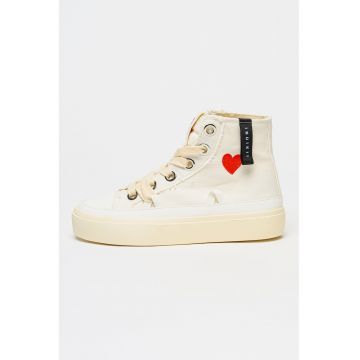 Tenisi mid-high Matilda - Crem