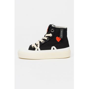 Tenisi mid-high Matilda - Negru
