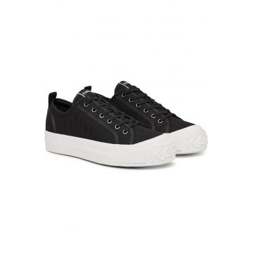 Tenisi pentru barbati -  negru - material textil