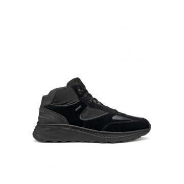 Tenisi  U Spherica Actif X1 - piele naturala - negru - Negru