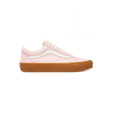 Tenisi unisex  Old Skool VN000D9YRW - piele naturala - roz