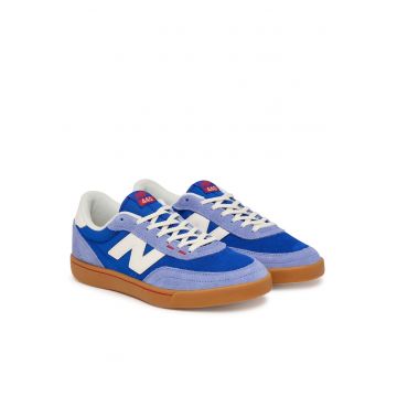 Pantofi sport barbati -  piele naturala - albastru -