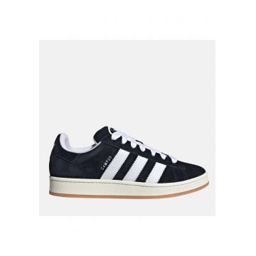 Pantofi sport Campus 00s din piele intoarsa cu garnituri contrastante - Negru/Alb optic