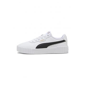 Pantofi sport Carina 3.0 de piele cu garnituri de piele ecologica - Alb/Negru