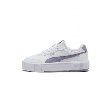 Pantofi sport Carina Mia flatform din piele si piele ecologica