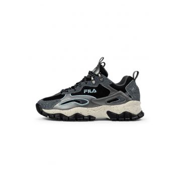 Pantofi sport cu garnituri de piele intoarsa Ray Tracer TR2 - Negru/Gri inchis