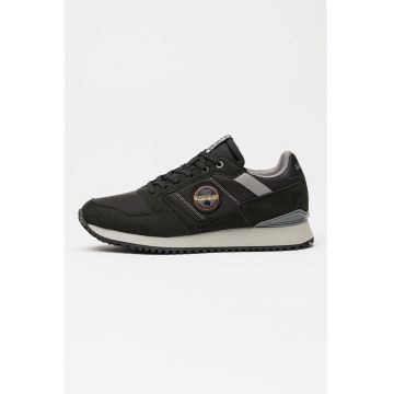 Pantofi sport cu insertii din material textil Cosmos - Negru/Gri