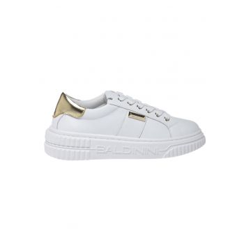 Pantofi sport cu sireturi - Alb