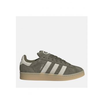 Pantofi sport cu sireturi - din piele intoarsa Campus 00s - Kaki