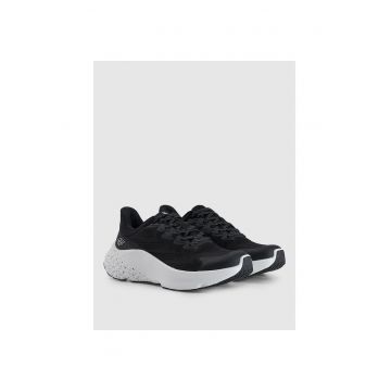Pantofi sport dama  Freemove - negru - talpa alba - textil