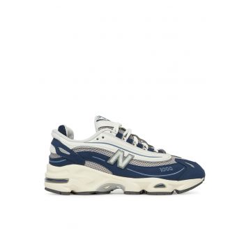 Pantofi sport dama -  piele naturala - albastru -
