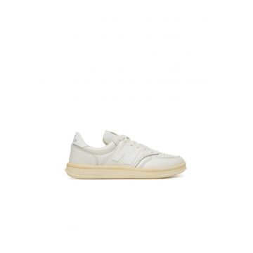 Pantofi sport dama -  piele naturala - bej - design elegant -