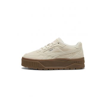 Pantofi sport Karmen II Idol flatform de piele intoarsa