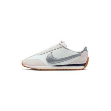 Pantofi sport Pacific cu logo si garnituri de piele intoarsa - Gri deschis/Gri cenusiu