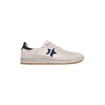 Pantofi sport SKX 92 Perfectly cu garnituri din piele intoarsa stralucitoare - Albastru ultramarin/Alb murdar