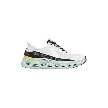 Pantofi sport slip-ins Glide-Step Altus - Alb/Verde pal