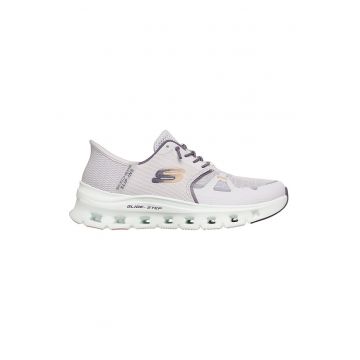Pantofi sport slip-ins Glide Step Pro cu detaliu logo - Albastru lavanda