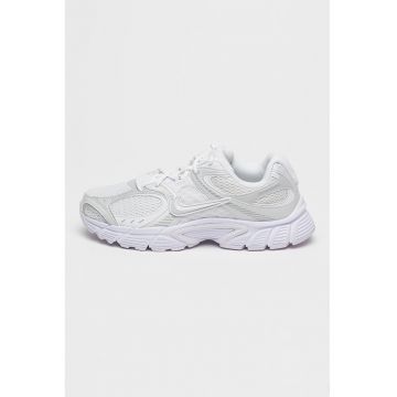 Pantofi sport V5 RNR cu detalii reflectorizante - Alb optic/Argintiu