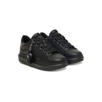 Tenisi dama  KL62519E - negru - piele naturala