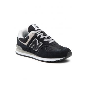 Tenisi dama -  NB 574 - confortabili - negru - textil -