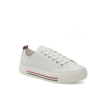 Tenisi unisex -  piele naturala - alb -