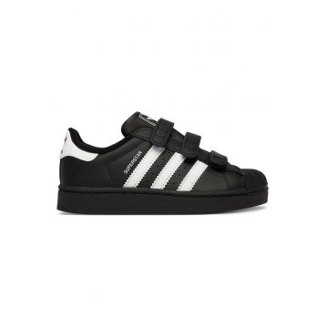 i unisex - Adidas - piele ecologica - negru - sistem inchidere Velcro -
