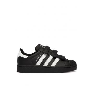 i unisex - Adidas - piele ecologica - negru - sistem inchidere Velcro -