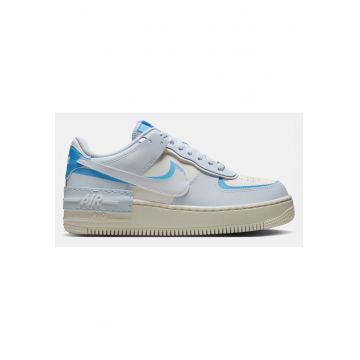 Pantofi dama Air Force 1 Shadow -  Cauciuc - Alb/Albastru