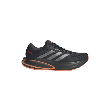 Pantofi Response 2 din material textil pentru alergare - Negru/Gri