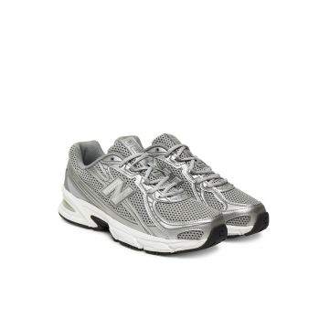 Pantofi sport barbati -  argintiu - material textil - tehnologie ABZORB -