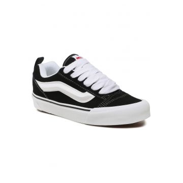 Pantofi Sport Barbati -  KNU SKOOL - Piele naturala - Negru - Alb/Negru