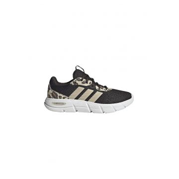 Pantofi sport cu detalii animal print si tehnologie Cloudfoam Flex - Negru/Maro/Bej