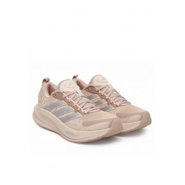 Pantofi sport dama -  alergare - confortabil - roz - textil -