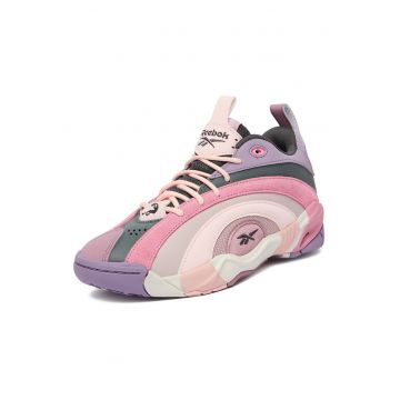 Pantofi sport dama -  baschet - multicolor - textil