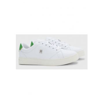 Pantofi sport din piele cu garnitura sintetica Elevated Essential Court