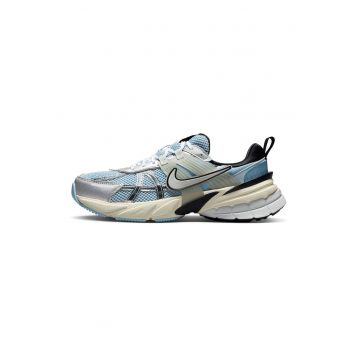 Pantofi sport low-cut cu insertii de plasa V2K Run - Albastru/Argintiu